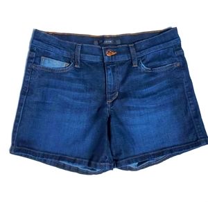 SOLD - Joe's Jeans Rendall Shorts Size 27 Dark Wash Denim Shorts Stitched Hem 5"